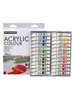 Без бренда «Коробка 24 шт.: Акриловые краски «Две картинки» 24 шт. по 12 мл, проф. пигмент» в Ростове-на-Дону