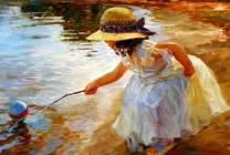 Без бренда «Девочка пытается спасти мяч» в Ростове-на-Дону