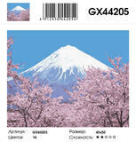 Картина по номерам 40x50 Гора Фудзи в Японии