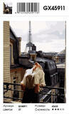 Картина по номерам 40x50 Кайф от Парижа