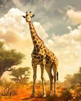 Без бренда «Красивый жираф в солнечный день» в Ростове-на-Дону в интернет-магазине  Без бренда «Красивый жираф в солнечный день» в Ростове-на-Дону