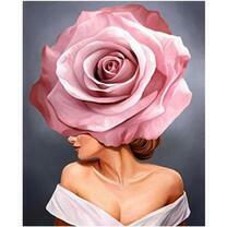 Без бренда «Девушка с розовой розой на голове» в Ростове-на-Дону