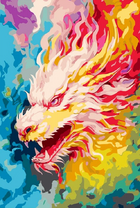 Без бренда «Разноцветный огненный дракон» в Ростове-на-Дону в интернет-магазине  Без бренда «Разноцветный огненный дракон» в Ростове-на-Дону