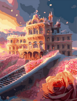 Без бренда «Сказочный дворец в окружении роз» в Ростове-на-Дону в интернет-магазине Без бренда «Сказочный дворец в окружении роз» в Ростове-на-Дону